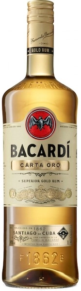 Ром Bacardi Carta Oro, 1 л