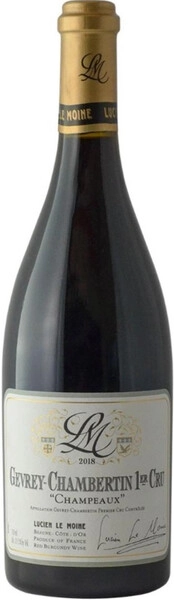 Вино Lucien Le Moine, Gevrey-Chambertin 1er Cru Champeaux AOC, 2018