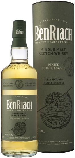 Виски Benriach, Peated Quarter Casks, in tube, 0.7 л