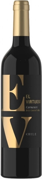 Вино El Virtuoso Carmenere, Central Valley DO