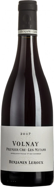 Вино Benjamin Leroux, Volnay 1er Cru Les Mitans AOC, 2017
