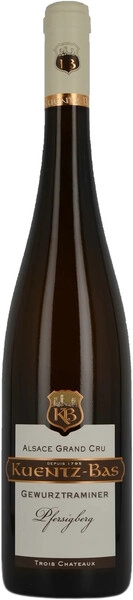 Вино Kuentz-Bas, Trois Chateaux Gewurztraminer Grand Cru Pfersigberg, Alsace AOC, 2018