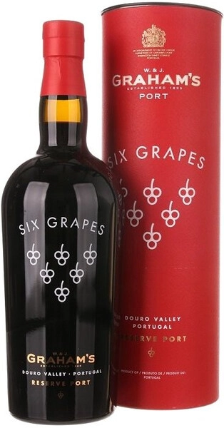 Портвейн Graham's Six Grapes, gift box
