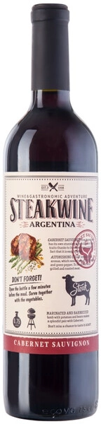 Вино Steakwine Cabernet Sauvignon, 2021