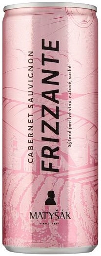 Игристое вино Matysak Frizzante Cabernet Sauvignon, in can, 250 мл