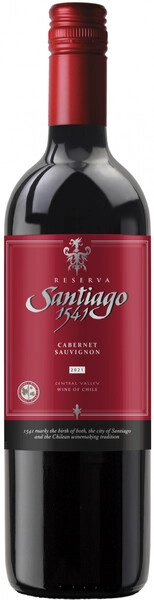 Вино Undurraga, Santiago 1541 Cabernet Sauvignon Reserva, 2021