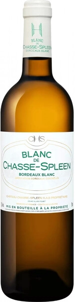 Вино Blanc de Chasse-Spleen, Bordeaux AOC, 2019