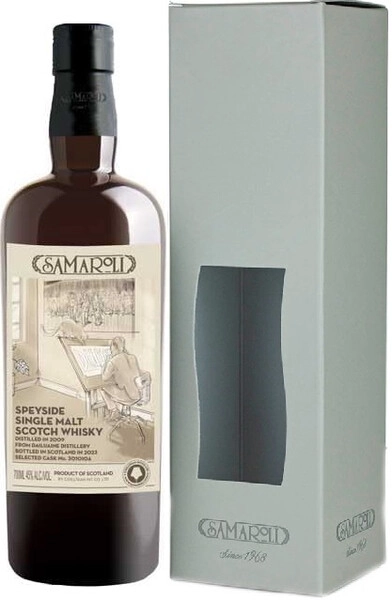 Виски Samaroli, Dailuaine, 2009, gift box, 0.7 л