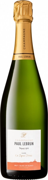 Шампанское Champagne Paul Lebrun, La Signa-Terres Brut Blanc de Blancs, Champagne AOC