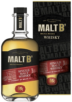 Виски Malt B' Wales Single Malt, gift box, 0.7 л