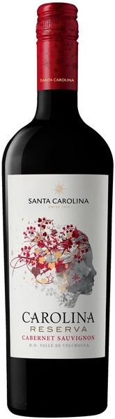 Вино Santa Carolina, Reserva Cabernet Sauvignon, Valle de Colchagua DO, 2021