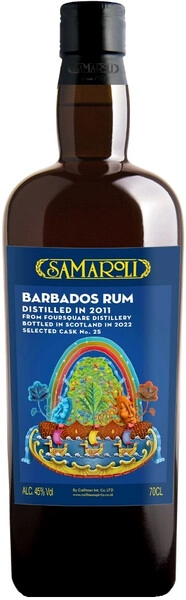 Ром Samaroli, Barbados, 2011, 0.7 л