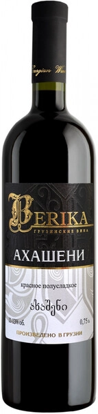 Вино Marniskari, Berika Akhasheni