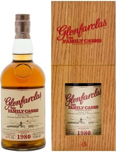 Виски Glenfarclas 1980 Family Casks, in wooden box, 0.7 л