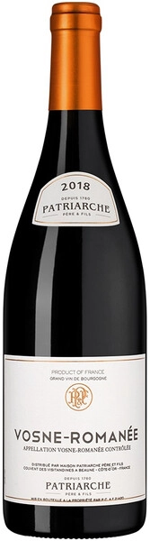 Вино Patriarche, Vosne-Romanee AOC, 2018