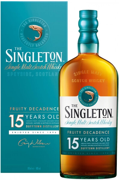 Виски Singleton of Dufftown 15 Years Old, gift box, 0.7 л
