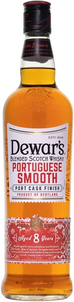 Виски Dewar's Portuguese Smooth 8 Years, 0.7 л