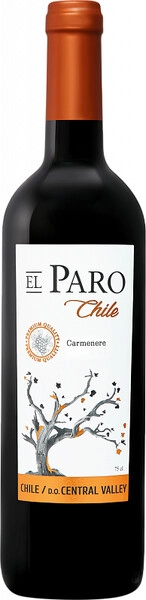 Вино El Paro Carmenere, Central Valley DO, 2023