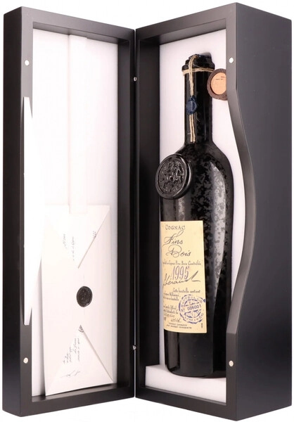 Коньяк Lheraud, Fins Bois AOC, 1995, wooden box, 0.7 л