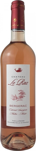 Вино Chateau Le Raz, Bergerac AOC Rose, 2021