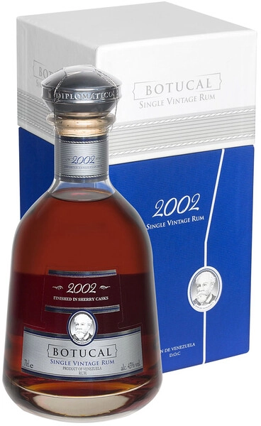 Ром Botucal Single Vintage, 2002, gift box, 0.7 л