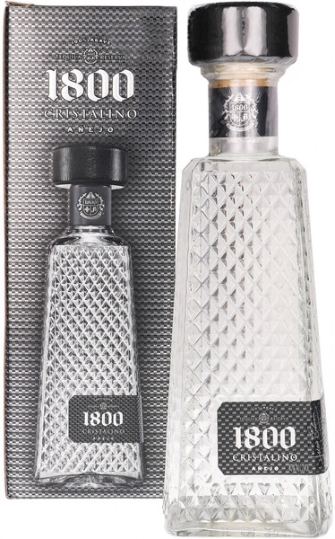 Текила Jose Cuervo, 1800 Cristalino Anejo, gift box, 0.75 л