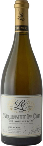 Вино Lucien Le Moine, Meursault 1er Cru Les Gouttes d'Or AOC, 2018