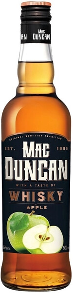 Висковый напиток Mac Duncan With a Taste of Whisky Apple, 0.5 л