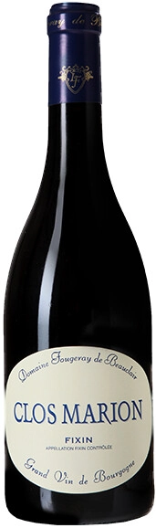 Вино Domaine Fougeray de Beauclair, Clos Marion Rouge, Fixin AOC, 2016, 1.5 л