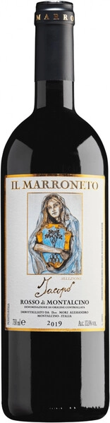 Вино Il Marroneto, Rosso di Montalcino "Jacopo" DOC, 2019