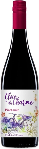 Вино Les Celliers Jean d'Alibert, Cloce du Charme Pinot Noir, Pays d'Oc IGP, 2023
