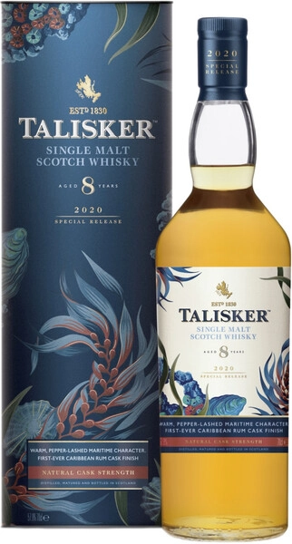 Виски Talisker 8 Years Old, Special Release 2020, in tube, 0.7 л