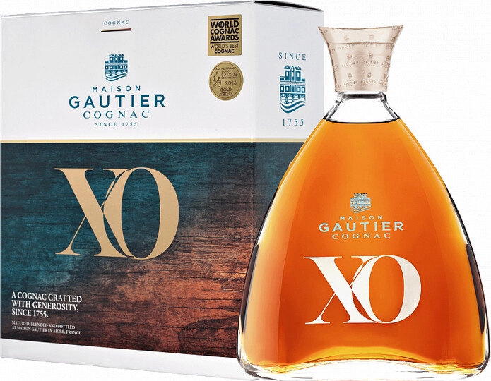 Коньяк Gautier X.O., gift box, 0.7 л