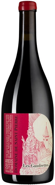 Вино Domaine de Saint Pierre, Arbois Les Gaudrettes AOC, 2018