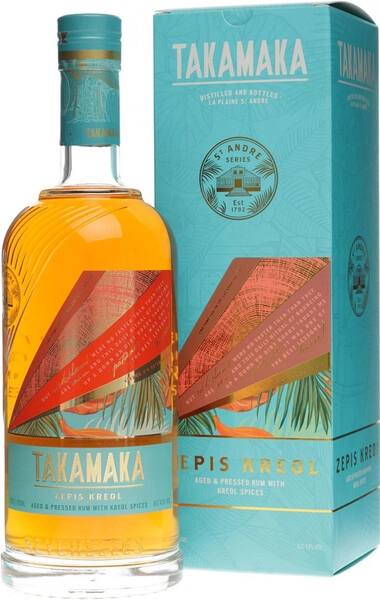 Ром Takamaka Zepis Kreol, gift box, 0.7 л