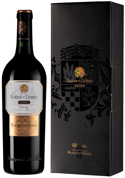 Вино Baron de Chirel Reserva, Rioja DOC, 2016, gift box