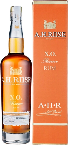 Ром A.H. Riise XO Reserve, Super Premium Single Barrel, gift box, 0.7 л