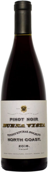 Вино Buena Vista, Pinot Noir, North Coast, 2016