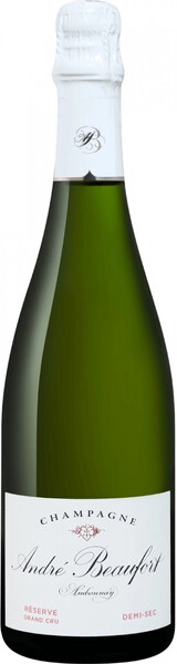 Шампанское Andre Beaufort, Ambonnay Reserve Grand Cru Demi-Sec, Champagne AOC, 2019