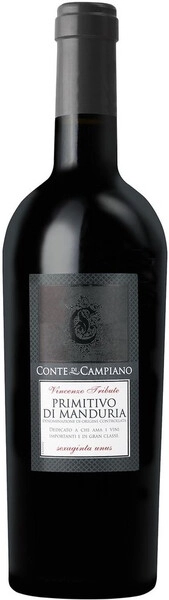 Вино Conte di Campiano Primitivo di Manduria DOC