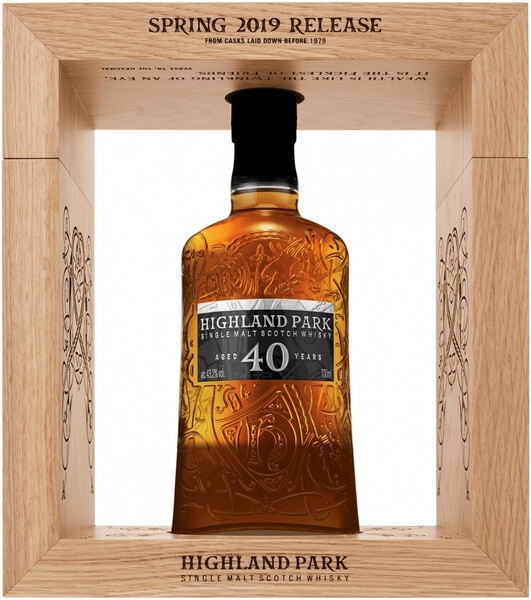 Виски Highland Park 40 Years Old, gift box, 0.7 л