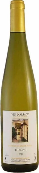 Вино Domaine Ernest Burn, Riesling, Alsace AOC, 2021