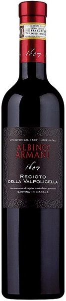 Вино Albino Armani, Recioto della Valpolicella DOCG, 2021, 0.5 л