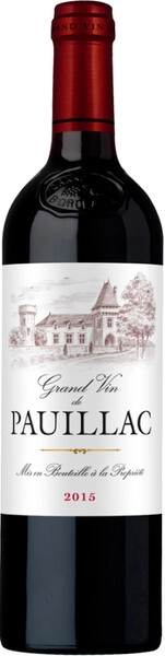 Вино Ginestet, Grand Vin de Pauillac AOC, 2015