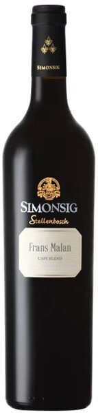 Вино Simonsig, Frans Malan, 2021