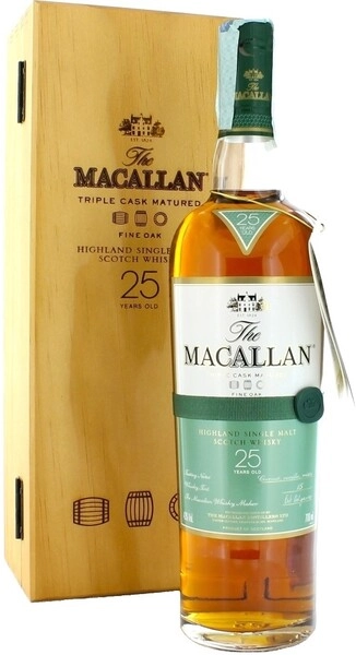 Виски Macallan Fine Oak 25 Years Old, with box, 0.7 л