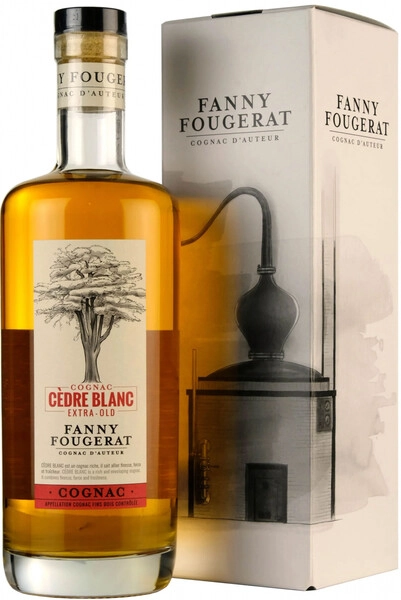 Коньяк "Fanny Fougerat" Cedre Blanc Extra Old, Fins Bois AOC, gift box, 0.7 л
