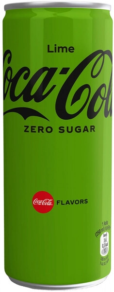 Вода Coca-Cola Lime Zero (Georgia), in can, 0.33 л