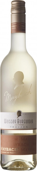 Вино Peter Mertes, Maybach Weisser Burgunder, Qualitatswein trocken