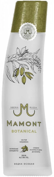 Водка Mamont Botanical, 0.5 л